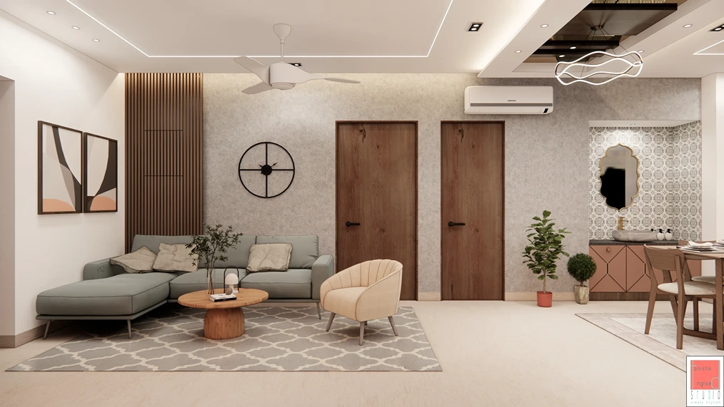 Mr.Harish & Manju @ A-201 - RWD - 3D Renders