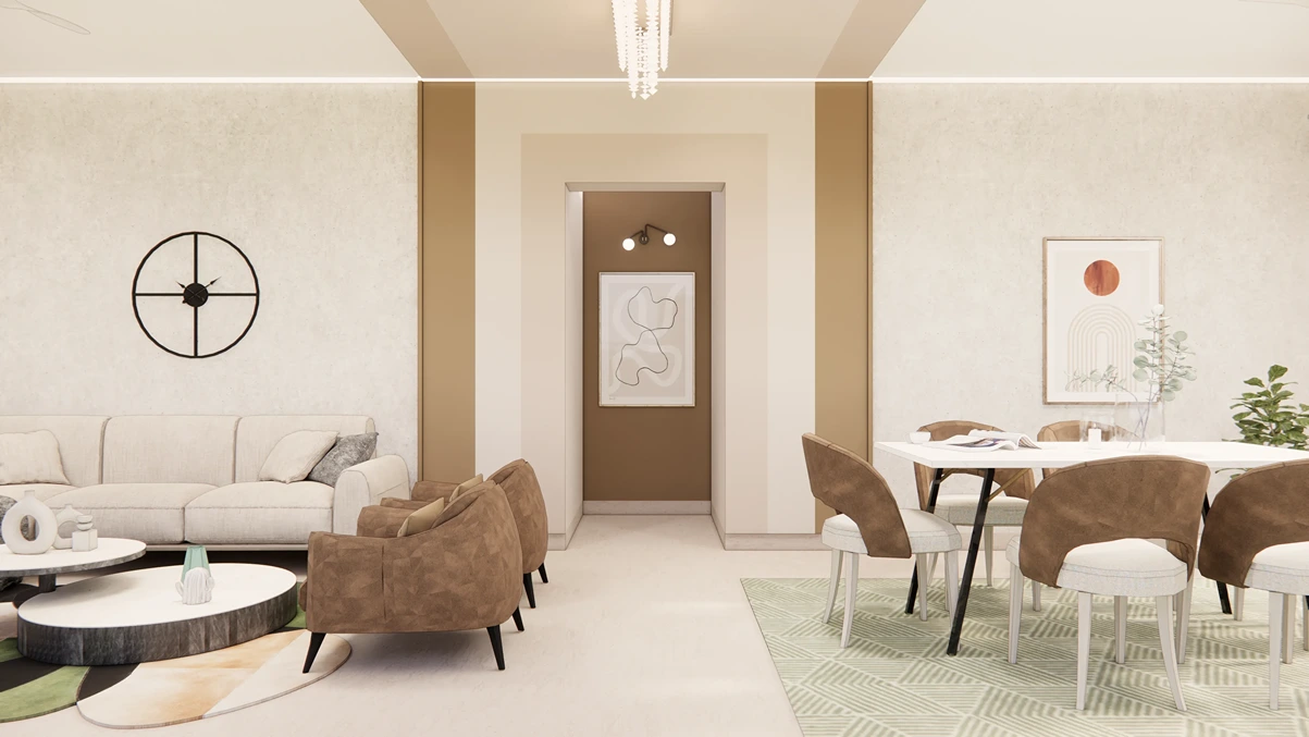 Mr.Ramesh & Tejaswi @ B-506 - RWD - 3D Renders